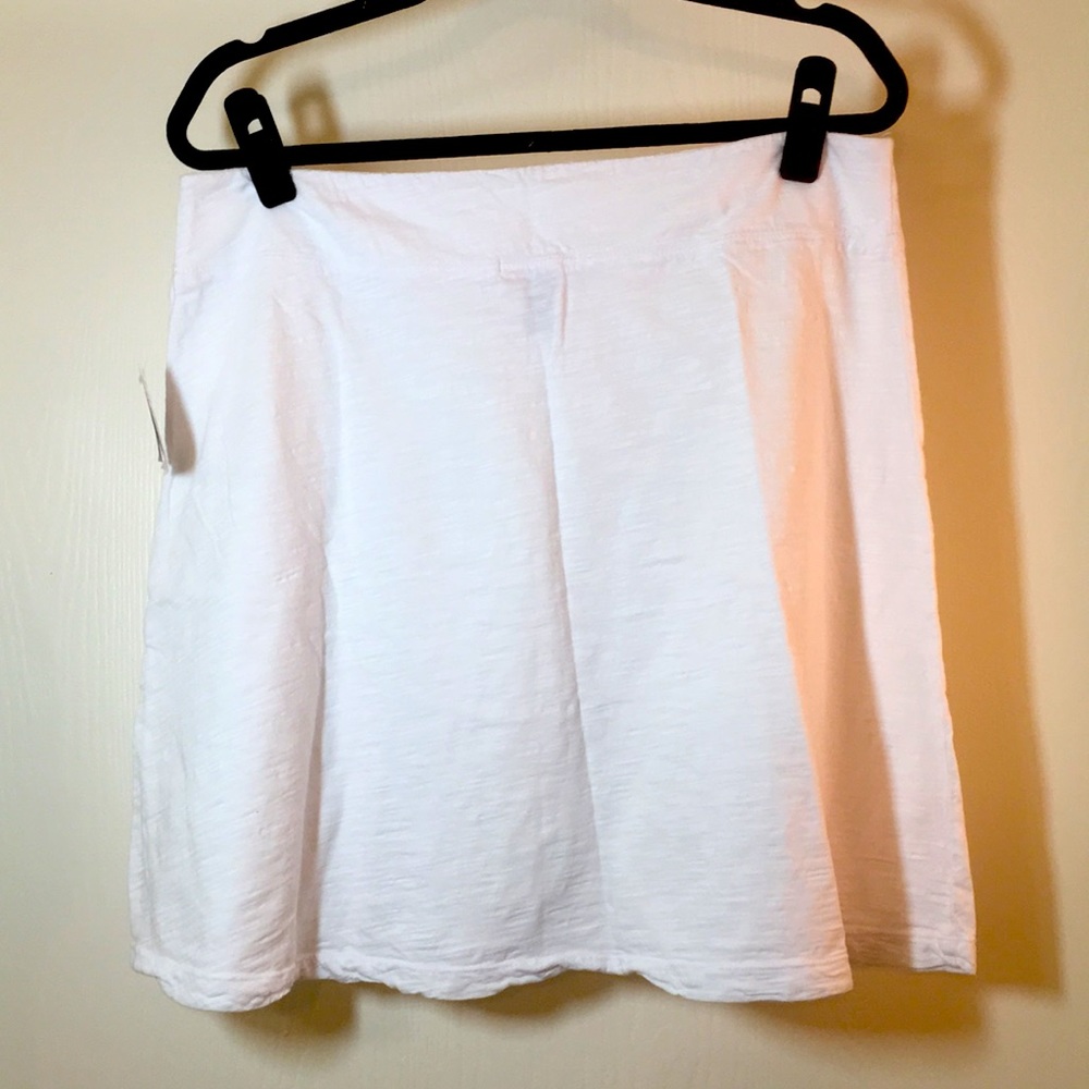 White cotton mini